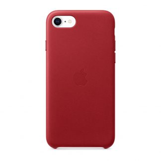 Apple leren hoesje iPhone SE (2020) - (PRODUCT)RED