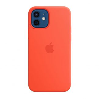 Apple siliconenhoesje met MagSafe iPhone 12 Pro / 12 - electric orange