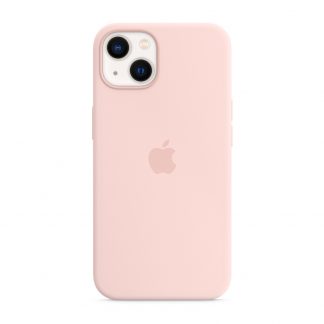 Apple siliconenhoesje met MagSafe iPhone 13 - kalkroze