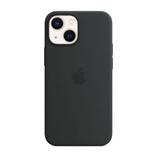 Apple siliconenhoesje met MagSafe iPhone 13 mini - middernacht