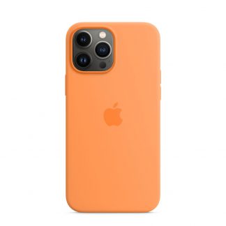 Apple siliconenhoesje met MagSafe iPhone 13 Pro Max - okergeel