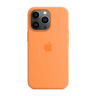 Apple siliconenhoesje met MagSafe iPhone 13 Pro - okergeel